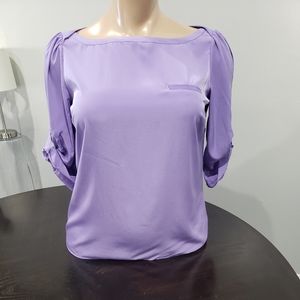 Blouse - beautiful lavendar color and airy fabric